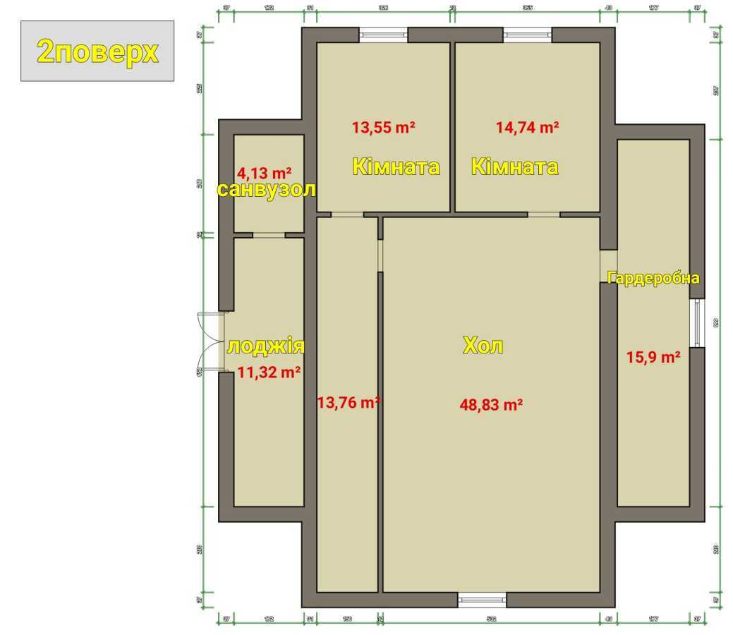 Продаж будинку 260 м², Волошкова
