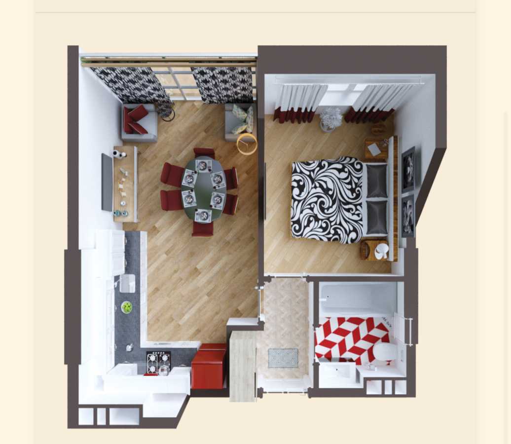 Продажа 1-комнатной квартиры 40 м², Александровска ул.