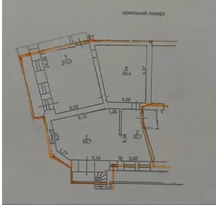Оренда офісу 115 м², Садиковская вул.