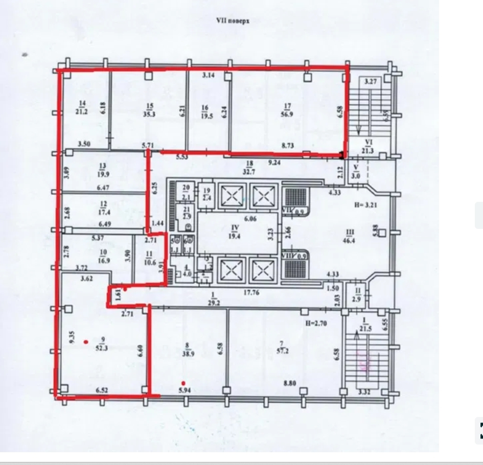 Оренда офісу 250 м², Велика Арнаутська вул.