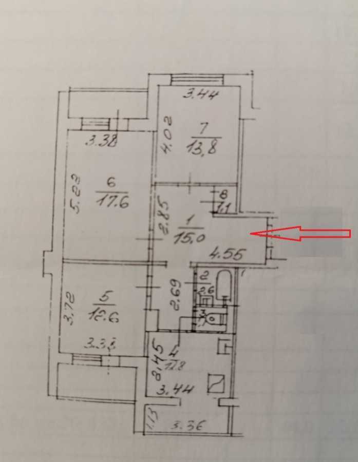 Продажа 3-комнатной квартиры 81 м², Ревуцкого ул., 19/1