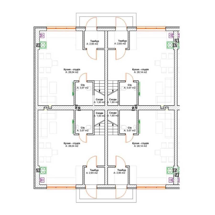 Продажа 3-комнатной квартиры 71 м², Святопетровского ул., 34