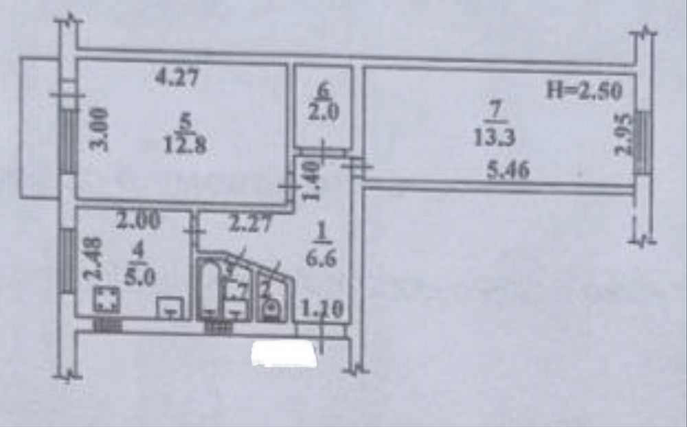 Продаж 2-кімнатної квартири 43 м², Среднефонтанский пров., 16/18