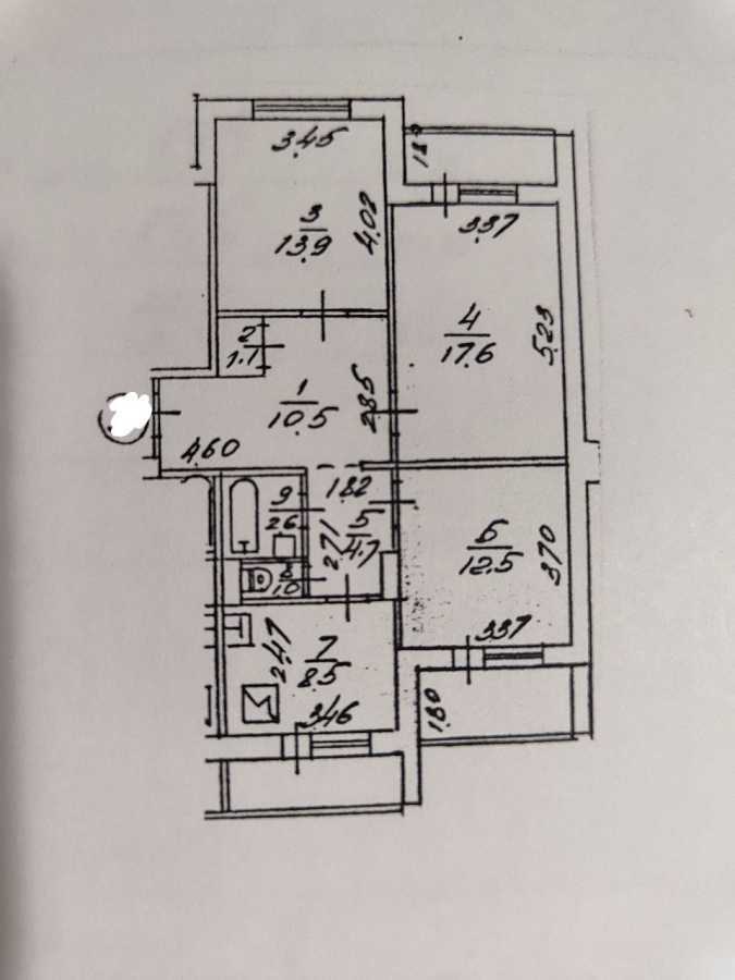 Продажа 3-комнатной квартиры 84.3 м², Николая Закревского ул., 55