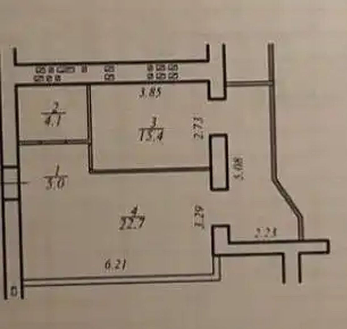 Продажа 1-комнатной квартиры 47 м², Набережная Победы ул., 44С