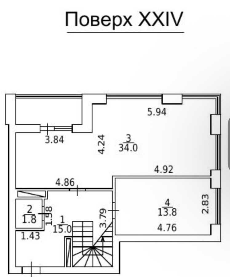 Продажа 4-комнатной квартиры 135 м², Бережанская ул., 15