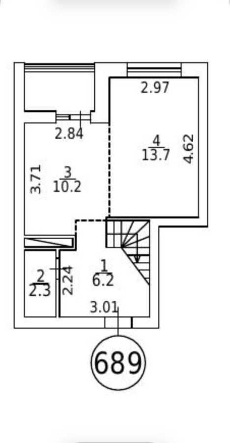 Продажа 2-комнатной квартиры 71 м², Бережанская ул., 15