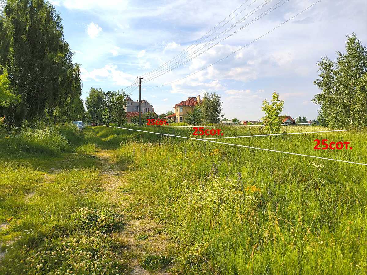 Продажа участка под индивидуальное жилое строительство 25 соток, Молодіжна