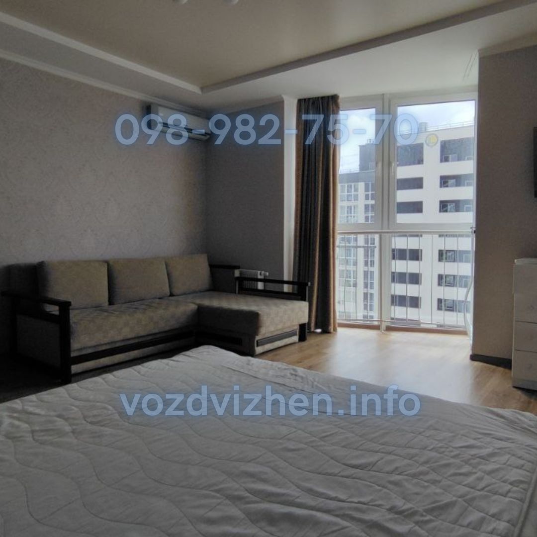 Оренда 1-кімнатної квартири 45 м², Драгоманова вул., 2