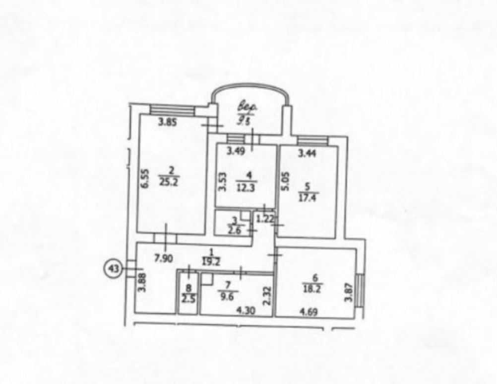 Продаж 3-кімнатної квартири 116 м², Героїв Сталінграда просп., 6Б