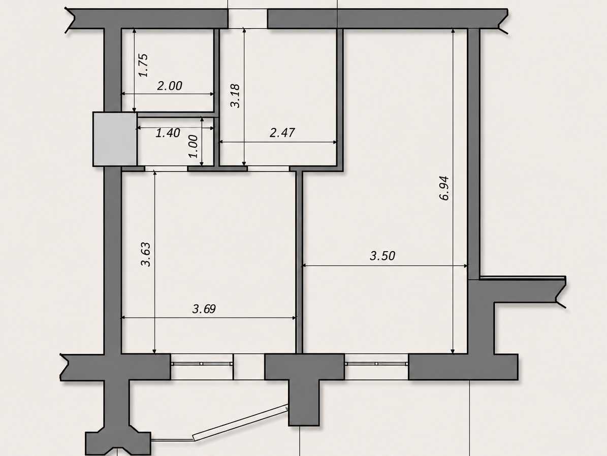 Продаж 1-кімнатної квартири 50.5 м², Віктора Йовы вул., 1