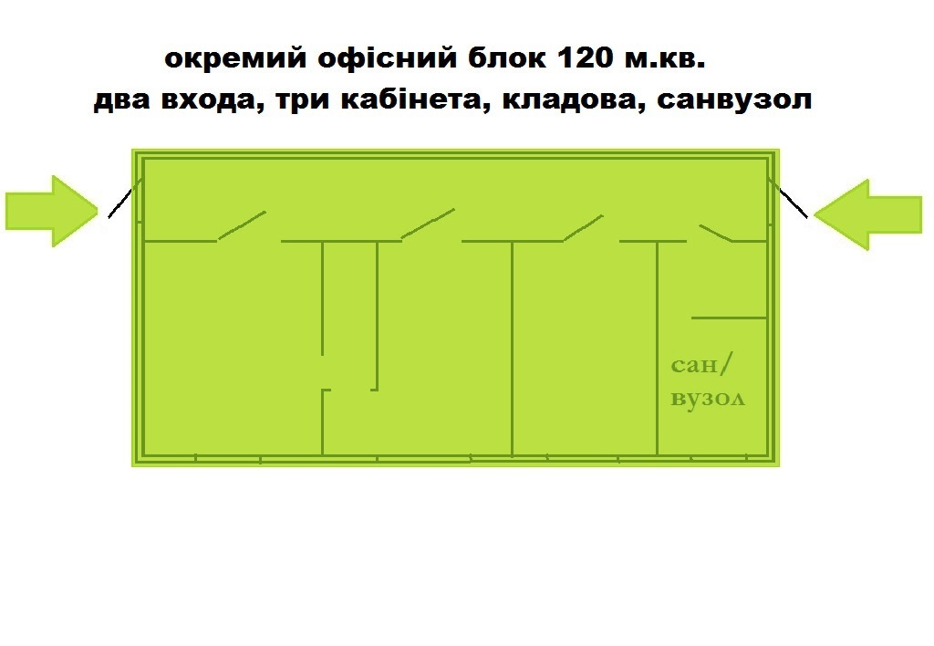 Оренда офісу 120 м², Новокостянтинівська вул., 1В