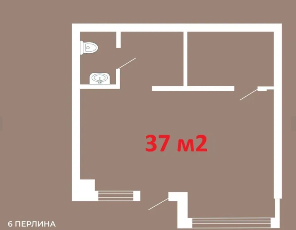 Аренда офиса 37 м², Генуэзская ул.