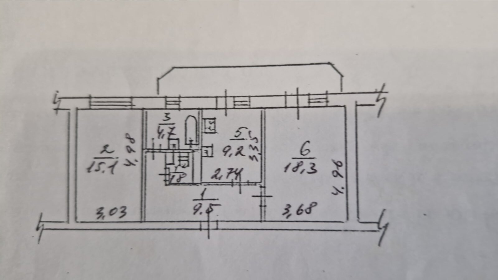 Аренда 2-комнатной квартиры 61.6 м², Богатырская ул., 18А