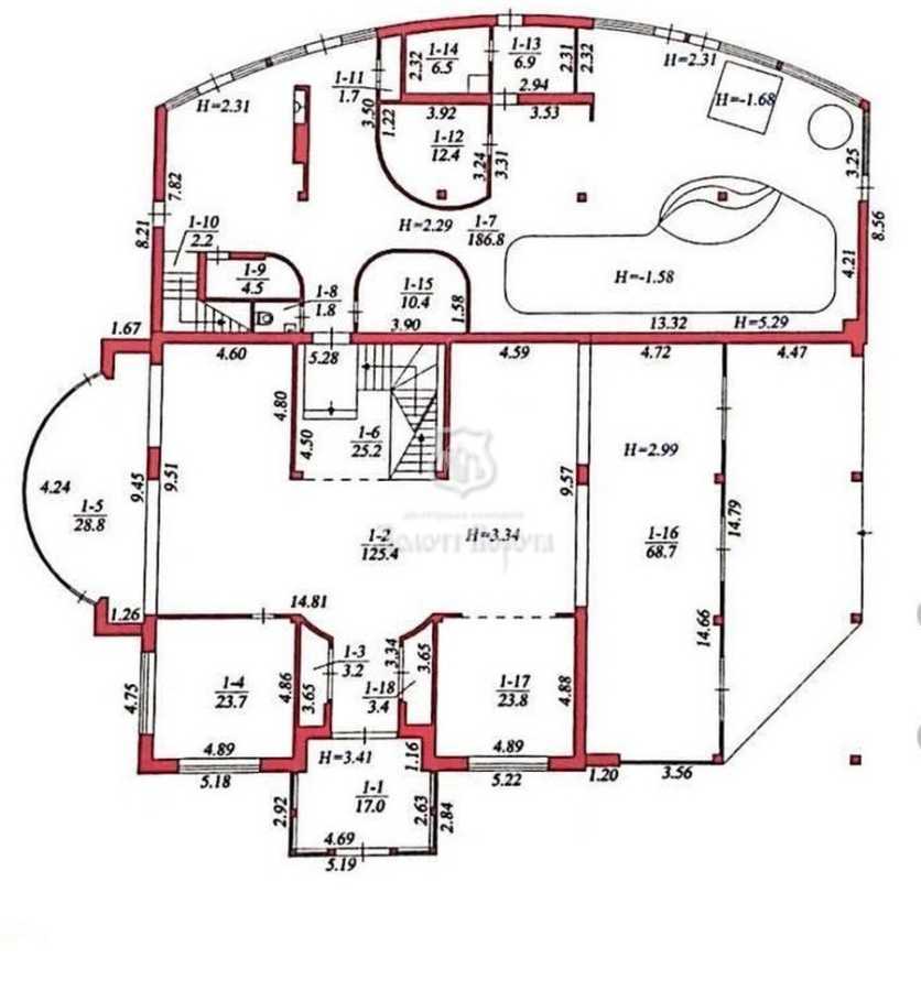 Продаж будинку 1432 м², Велика Житомирська вул., 4А