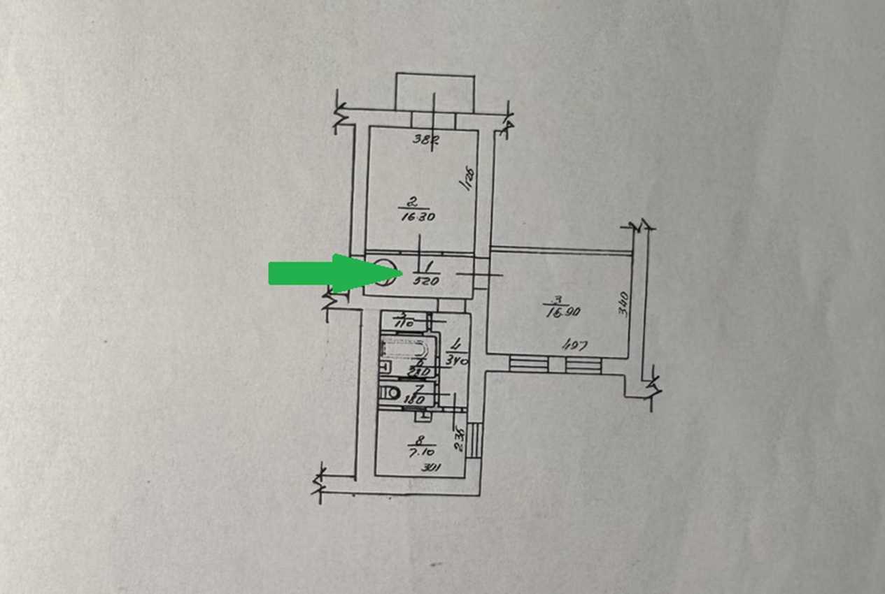 Аренда 2-комнатной квартиры 55.3 м², Шелковичная ул., 13/2