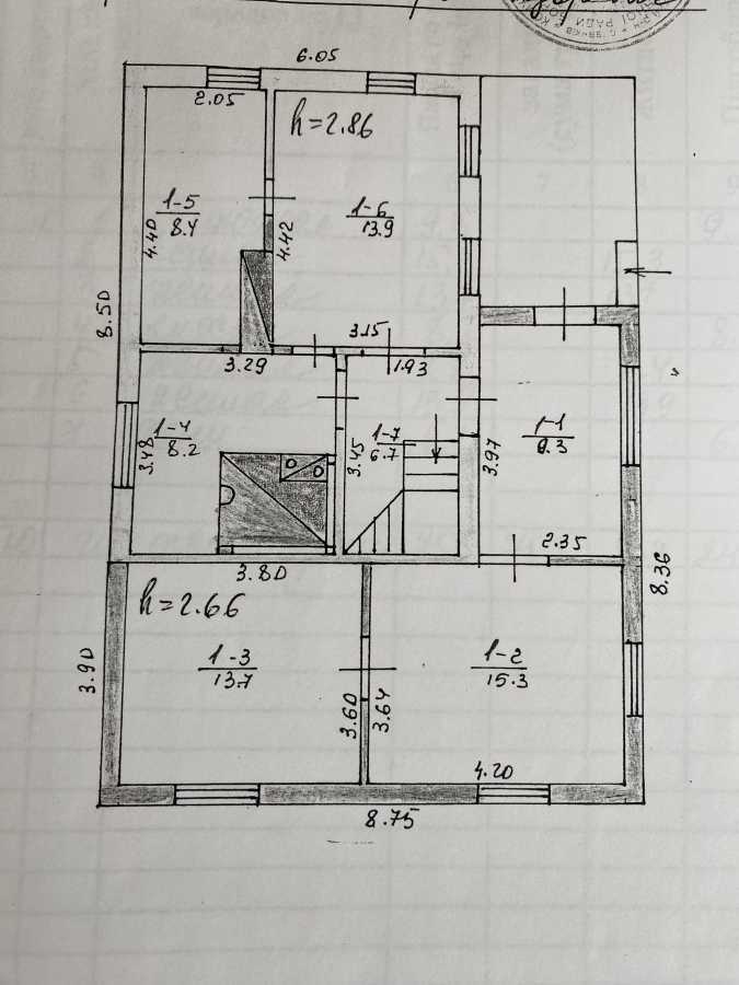 Продажа дома 75.5 м², Вороньков, переулок Миру, 8а