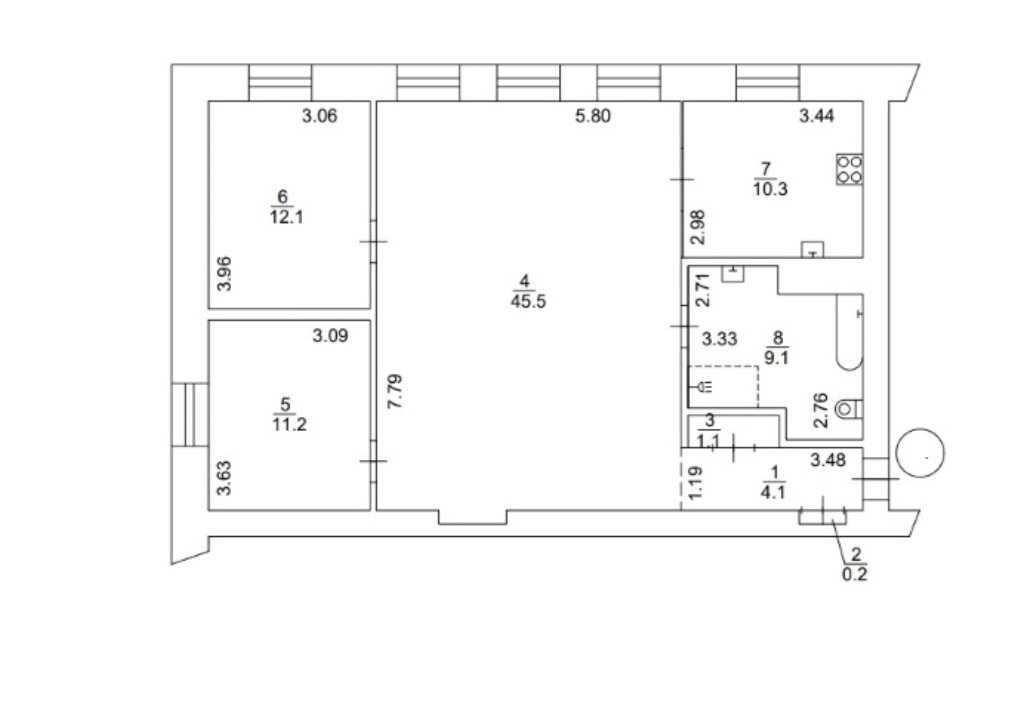 Продаж 3-кімнатної квартири 93.6 м², Князів Острозьких, 5/2Б
