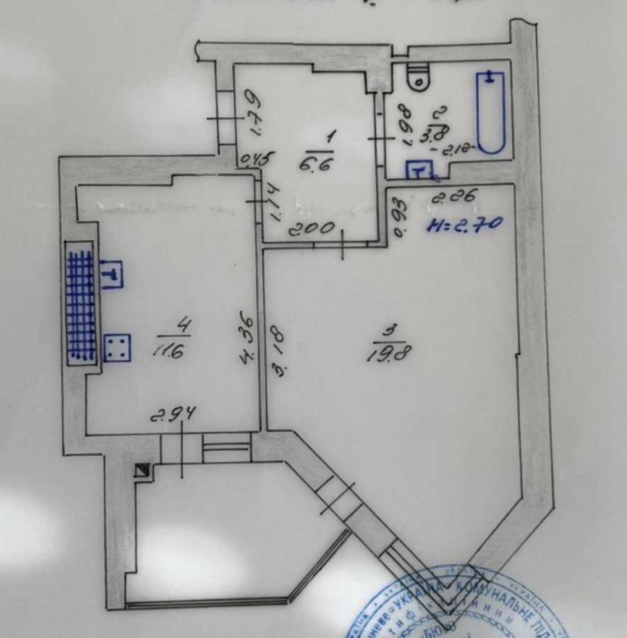 Продаж 1-кімнатної квартири 49 м², Теплична вул., 38