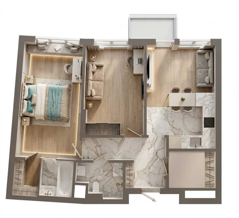 Продажа 3-комнатной квартиры 76 м², Осокорская ул., 2А