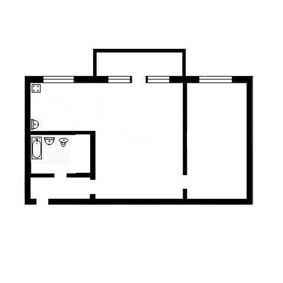 Аренда 2-комнатной квартиры 42 м², Старокиевский пер., 1/3