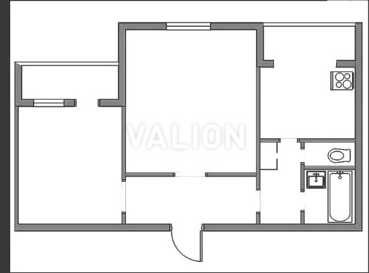 Продажа 2-комнатной квартиры 56 м², Чернобыльская ул., 6