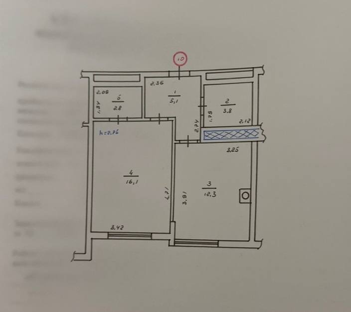 Продаж 1-кімнатної квартири 40 м², Юнацька вул., 17