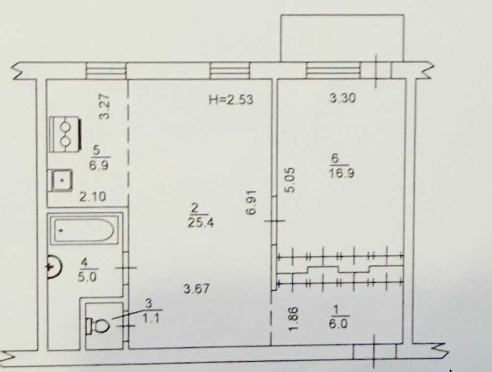 Продажа 2-комнатной квартиры 63 м², Ивана Мазепы ул., 7