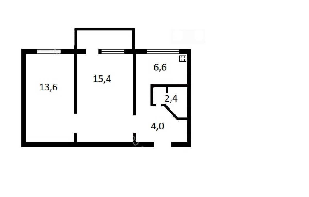 Продажа 2-комнатной квартиры 44 м², Леси Украинки бул., 28
