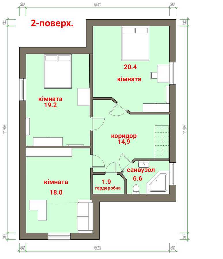 Продажа дома 170 м², Полтавська