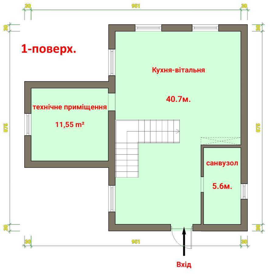 Продажа дома 115 м², калинова