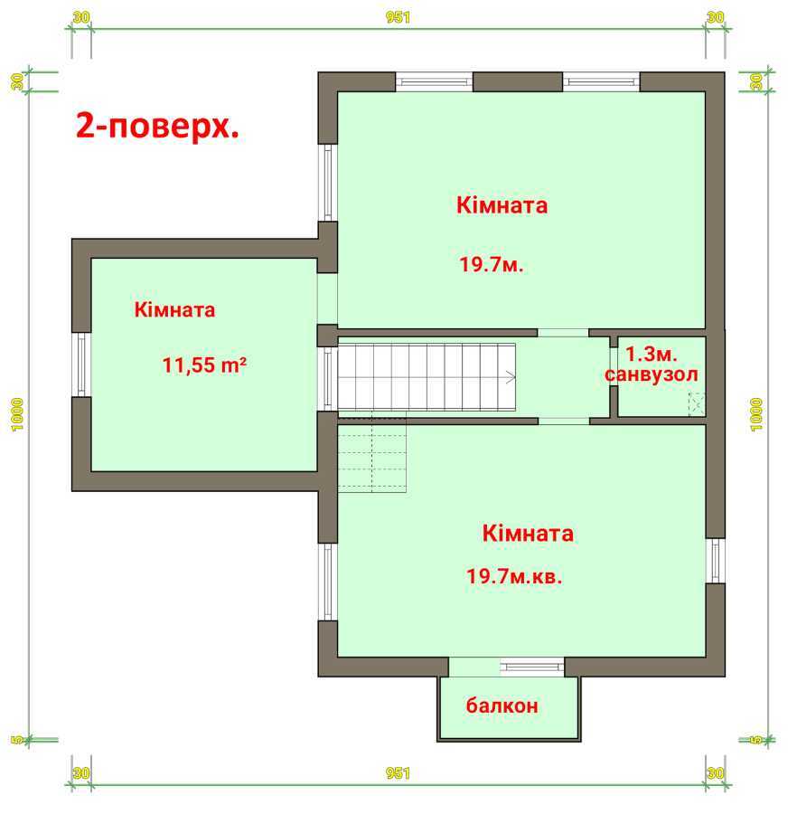 Продажа дома 115 м², калинова