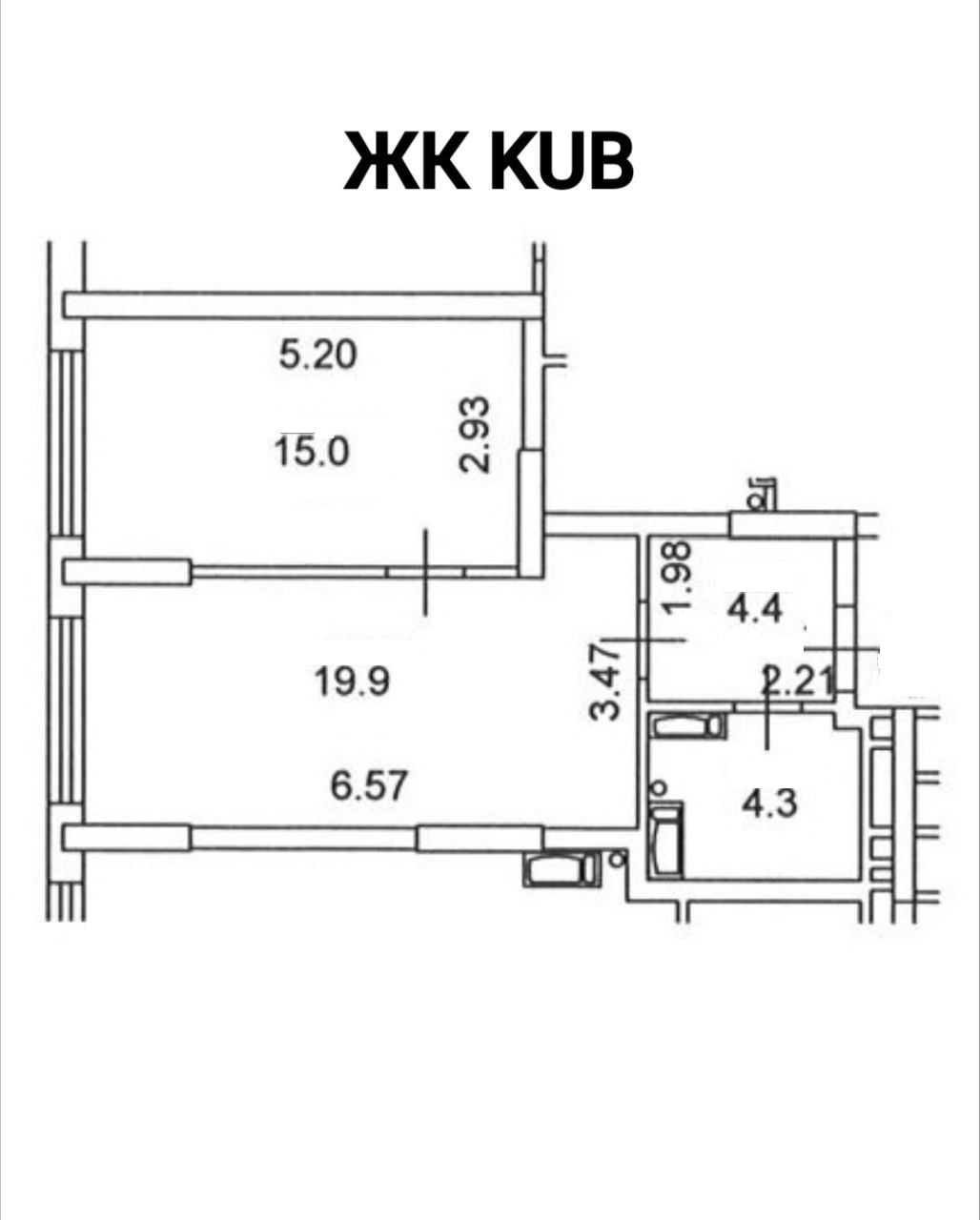 Продажа 1-комнатной квартиры 44 м², Березняковская ул., 29