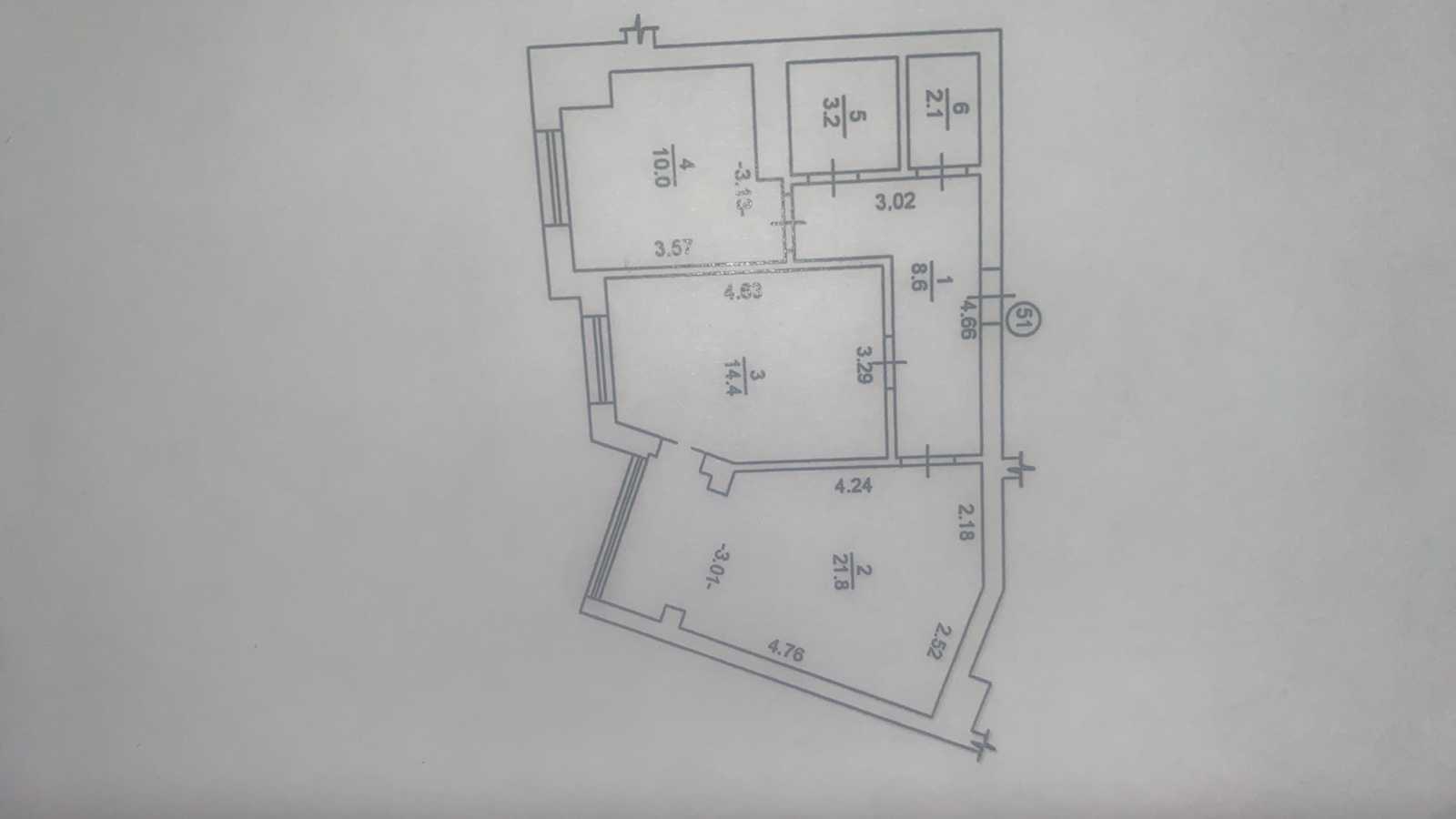 Продаж 2-кімнатної квартири 60.1 м², Борисоглібська (Ватутіна), 110