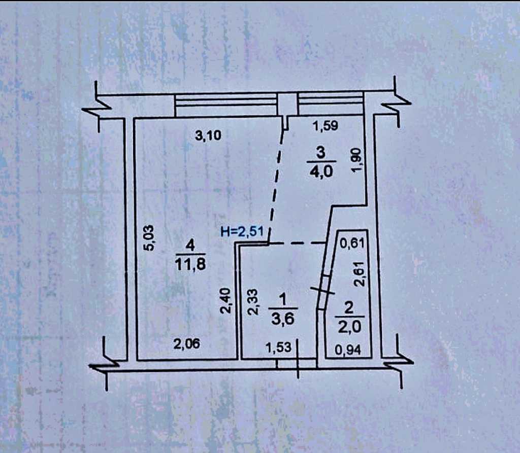 Продаж 1-кімнатної квартири 21.4 м², Кирилівська вул., 20