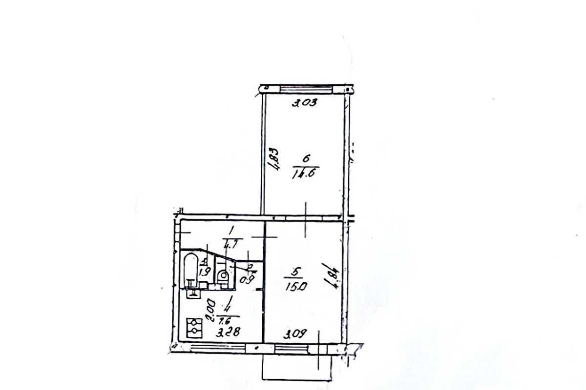 Продаж 2-кімнатної квартири 45.5 м², Волгоградська вул., 12