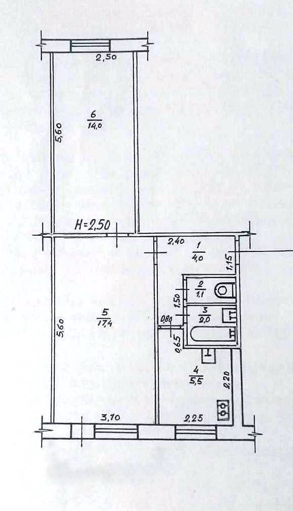 Аренда 2-комнатной квартиры 45 м², Гвардейцев Широнинцев ул., 9