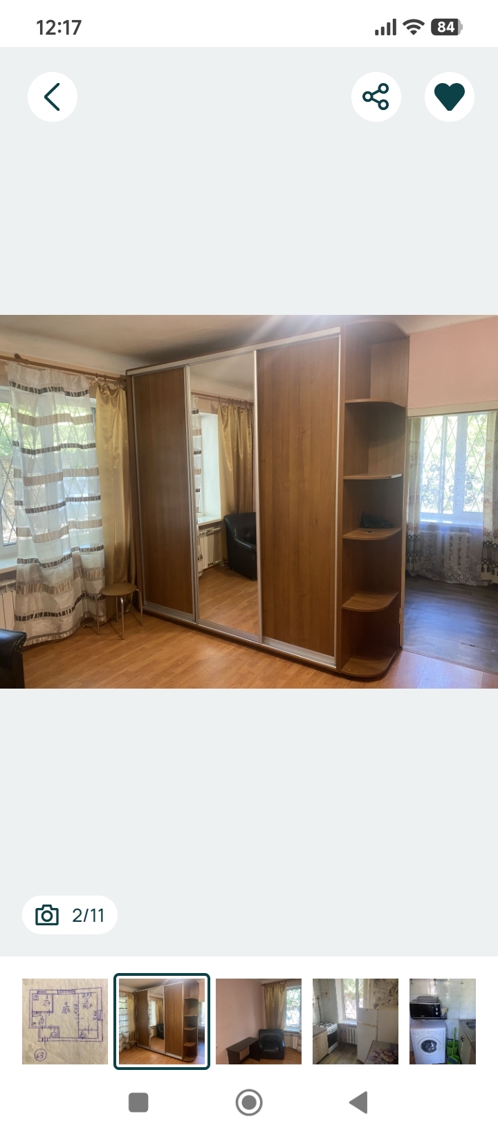 Аренда 2-комнатной квартиры 42.6 м², Юрия Гагарина просп., 3А
