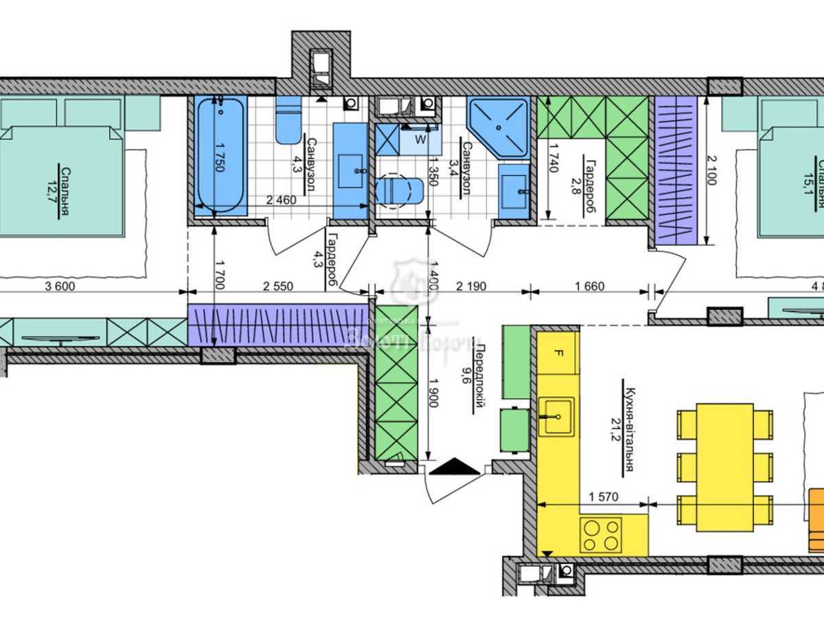 Продаж 2-кімнатної квартири 75.8 м², Братів Зерових вул., Шеметів, 10/8
