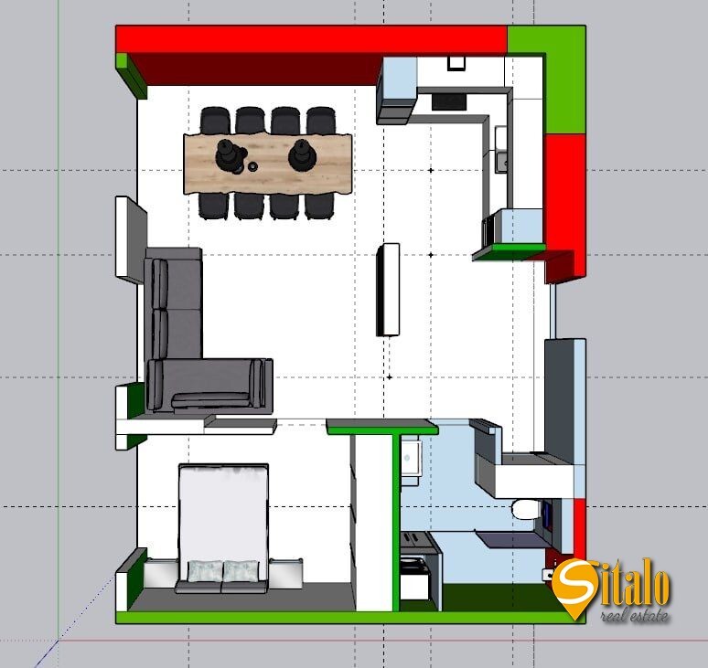 Продажа 2-комнатной квартиры 65 м², Днепровская наб., 18А