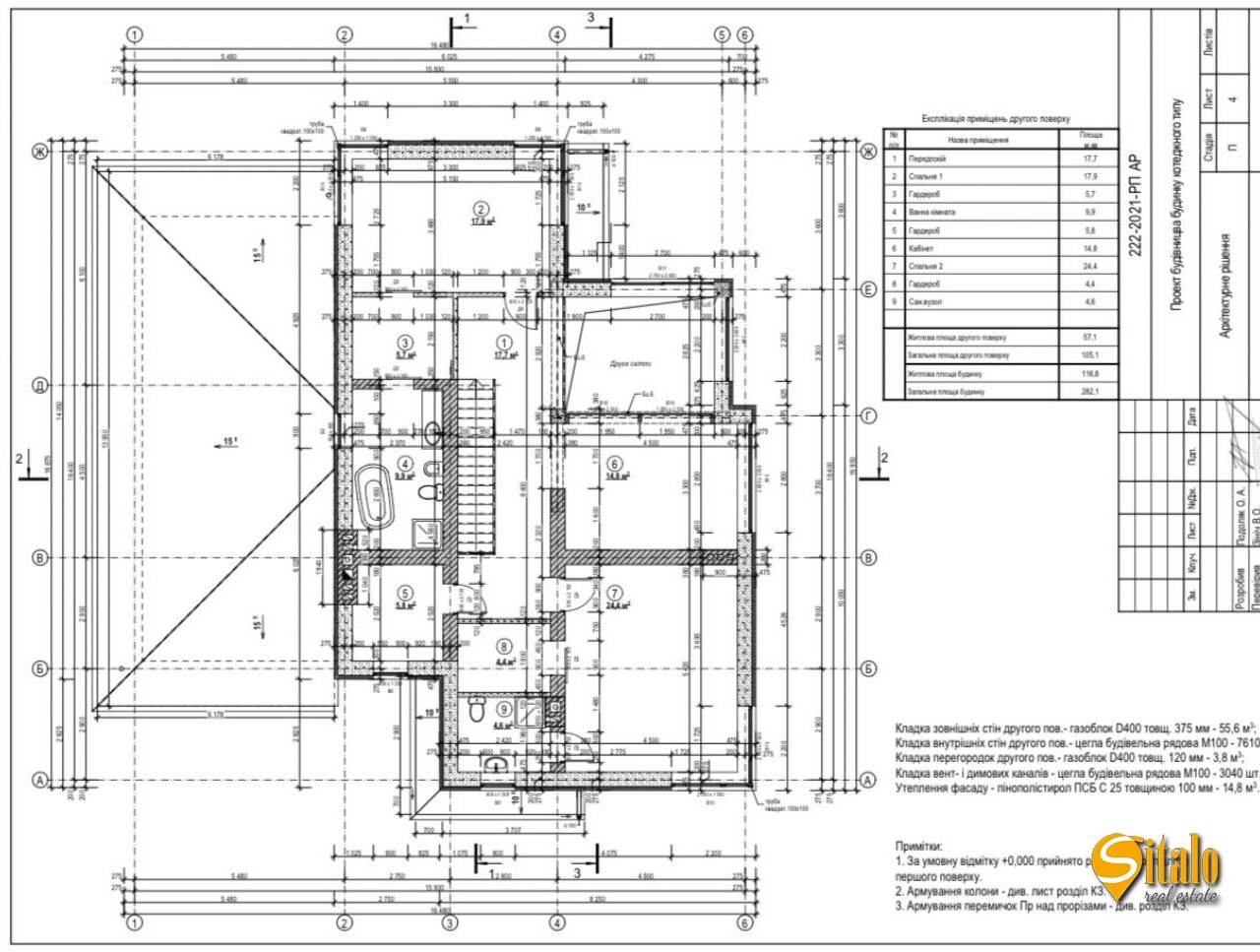 Продажа дома 282 м², 3-я Озерная ул.