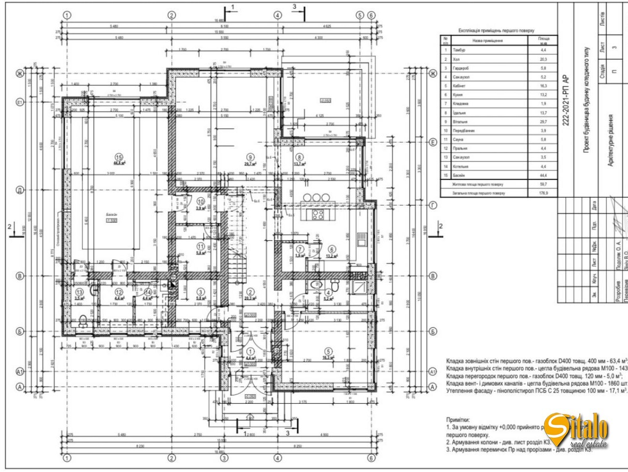 Продажа дома 282 м², 3-я Озерная ул.