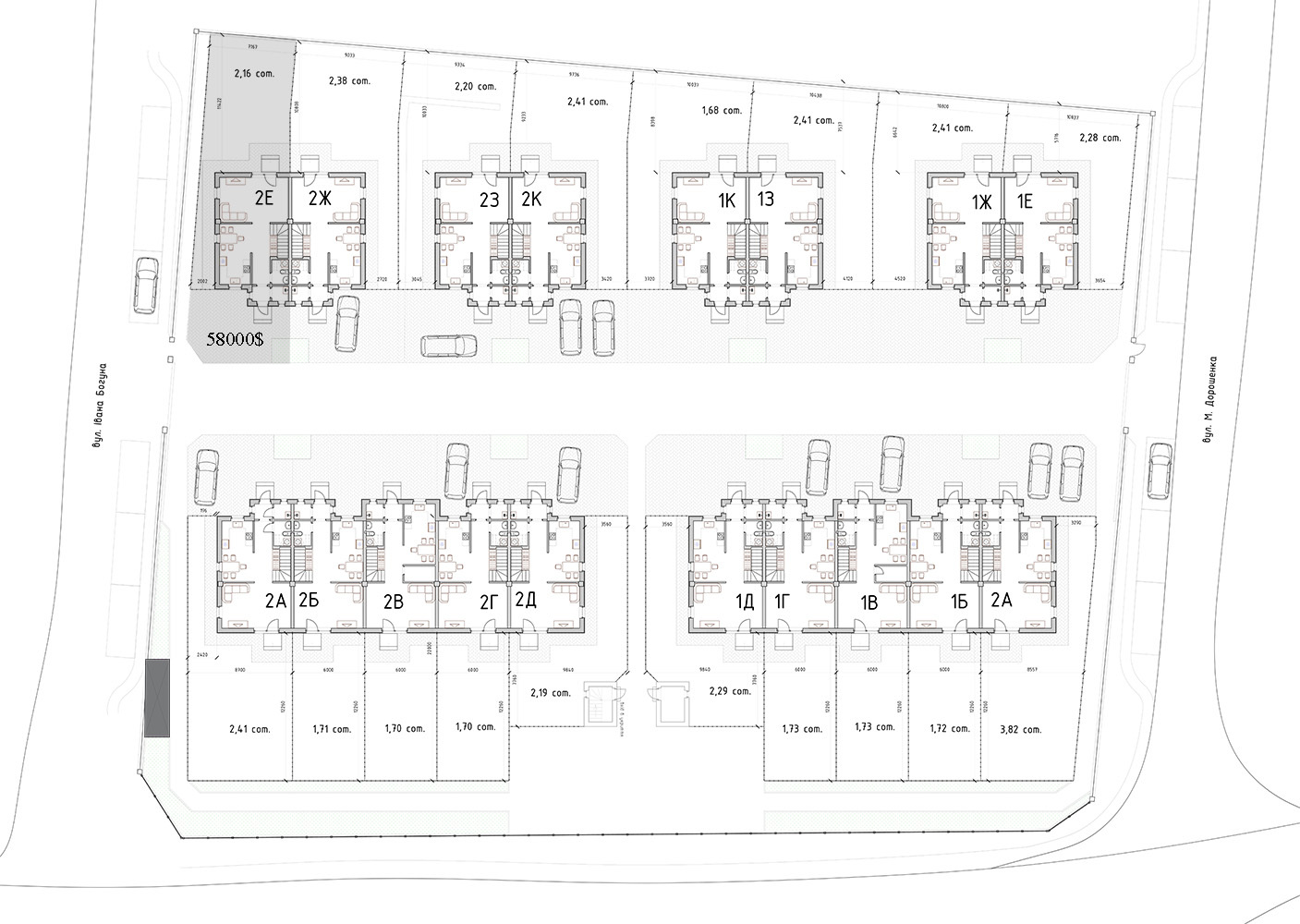 Продажа дуплекса 103.2 м², Фастівський район, вул. Івана Богуна