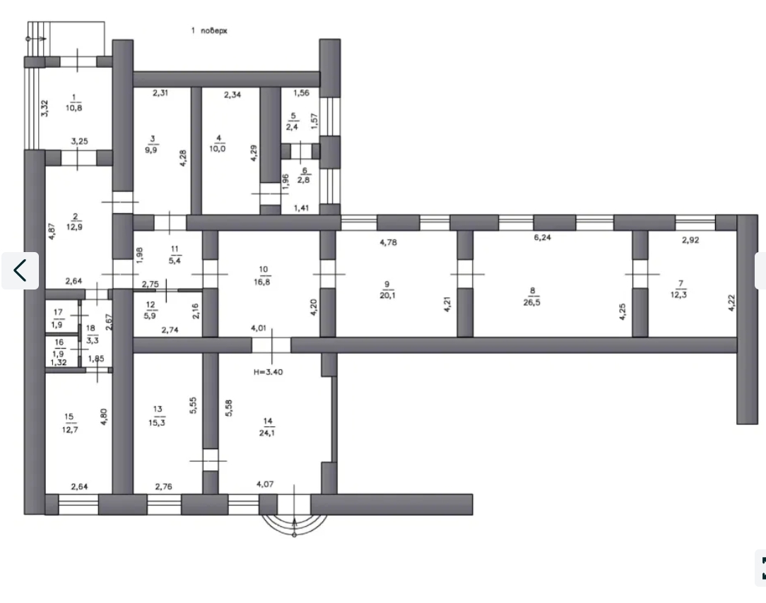 Аренда офиса 195 м², Большая Арнаутская ул.