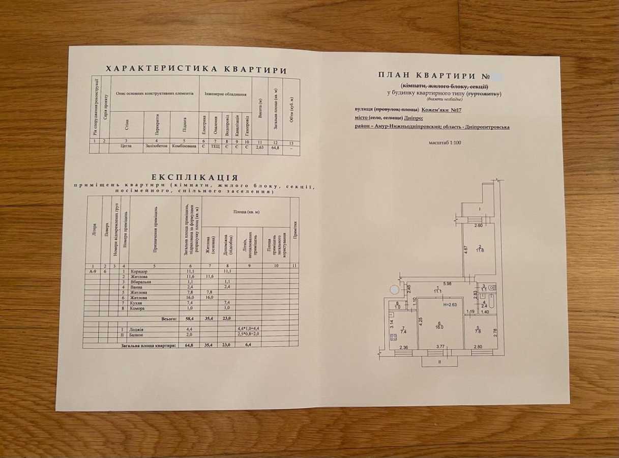 Аренда 3-комнатной квартиры 65 м², Кожум яки, 17