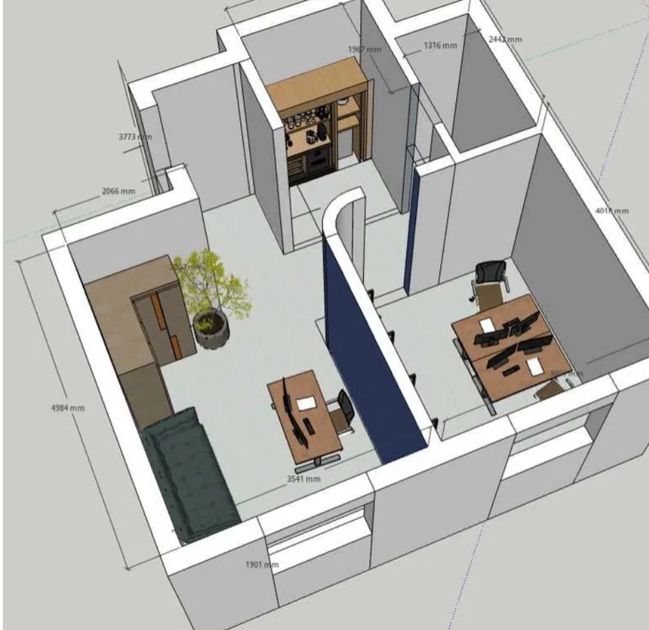 Аренда офиса 47 м², Литературная ул.