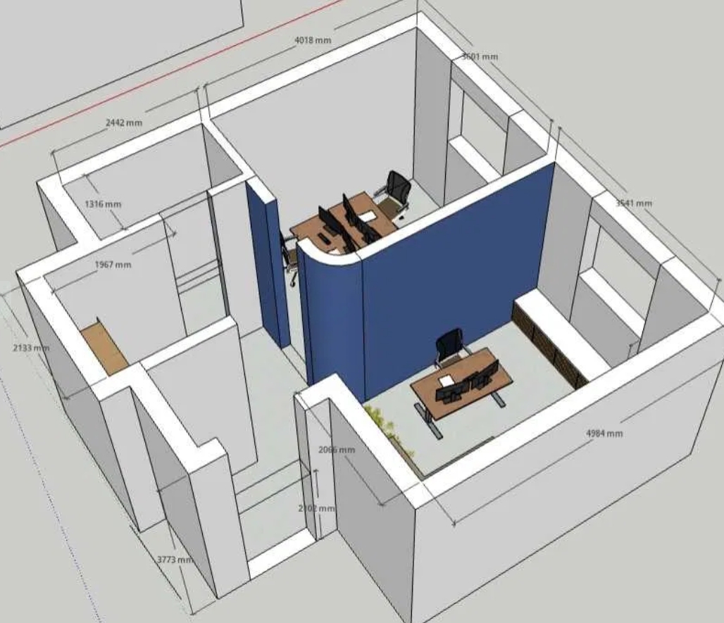 Аренда офиса 47 м², Литературная ул.
