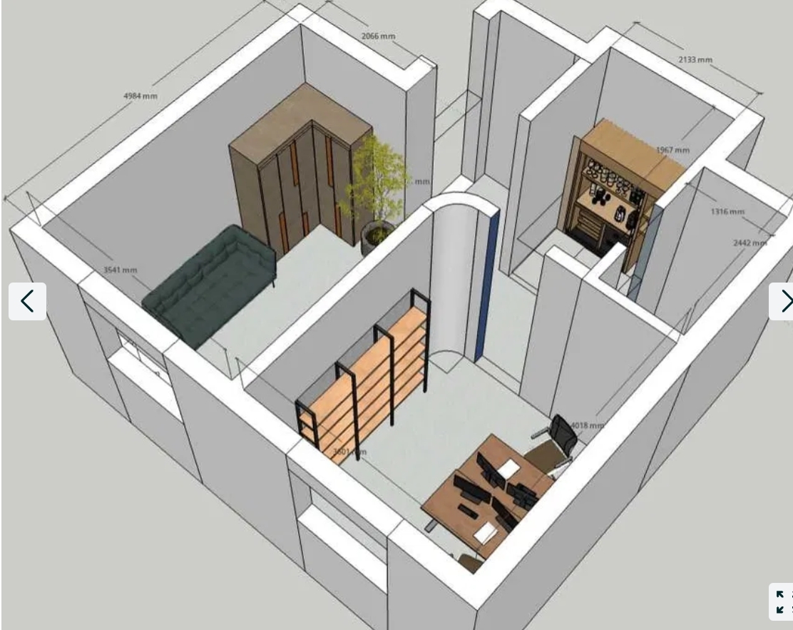 Аренда офиса 47 м², Литературная ул.