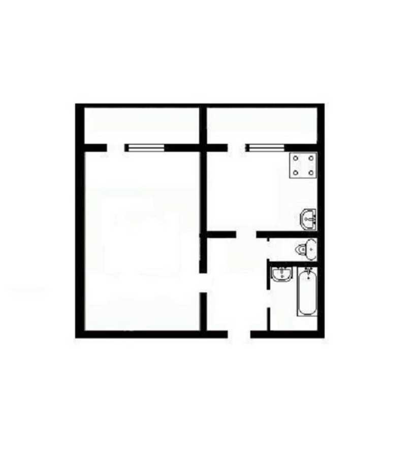 Аренда 1-комнатной квартиры 38.2 м², 33-я Садовая ул.