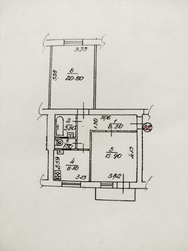 Продажа 2-комнатной квартиры 59 м², Ольжича ул., 12